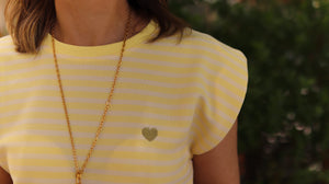Camiseta “Rayas Corazón”