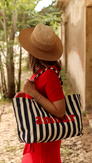 Bolso “Amour Stripes”