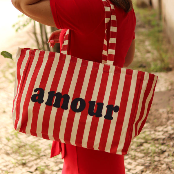 Bolso “Amour Stripes”