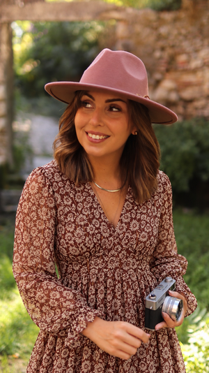 Vestido “Castaña de Otoño”