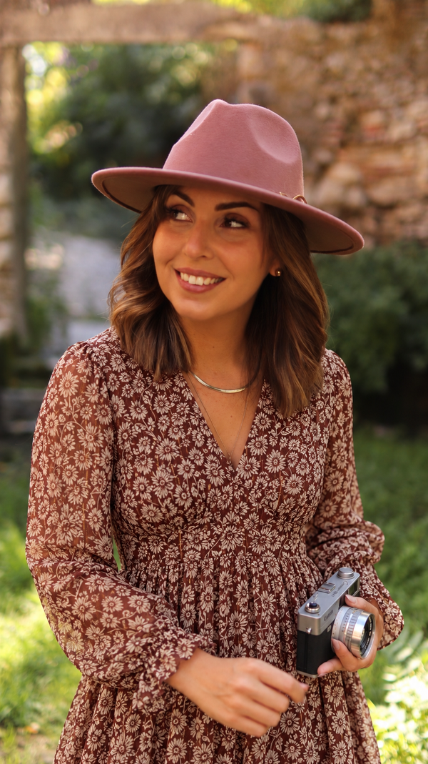 Vestido “Castaña de Otoño”