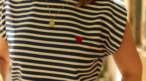 Camiseta “Rayas Corazón”