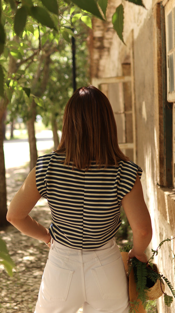 Camiseta “Rayas Corazón”