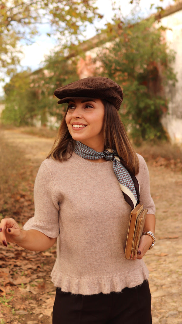 Camisola de manga curta