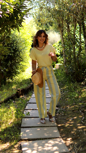 Pantalones "Sunny Stripes"