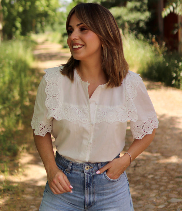 Blusa “Flor de Algodão”