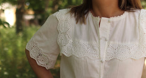 Blusa “Flor de Algodão”