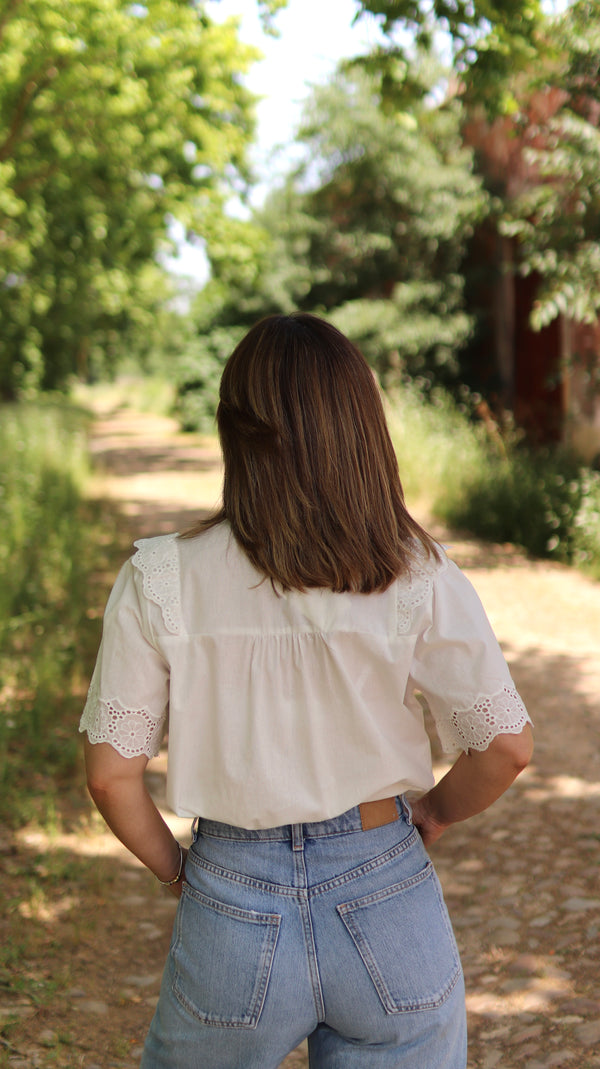 Blusa “Flor de Algodão”