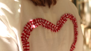 Camiseta "Corazón Vichy"