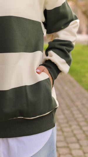 Suéter "Riviera Stripes"
