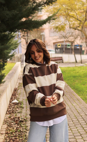 Suéter "Riviera Stripes"
