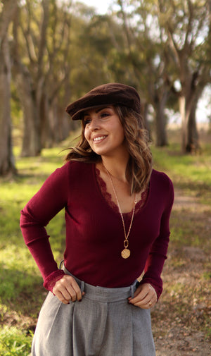 Básica de malha com renda