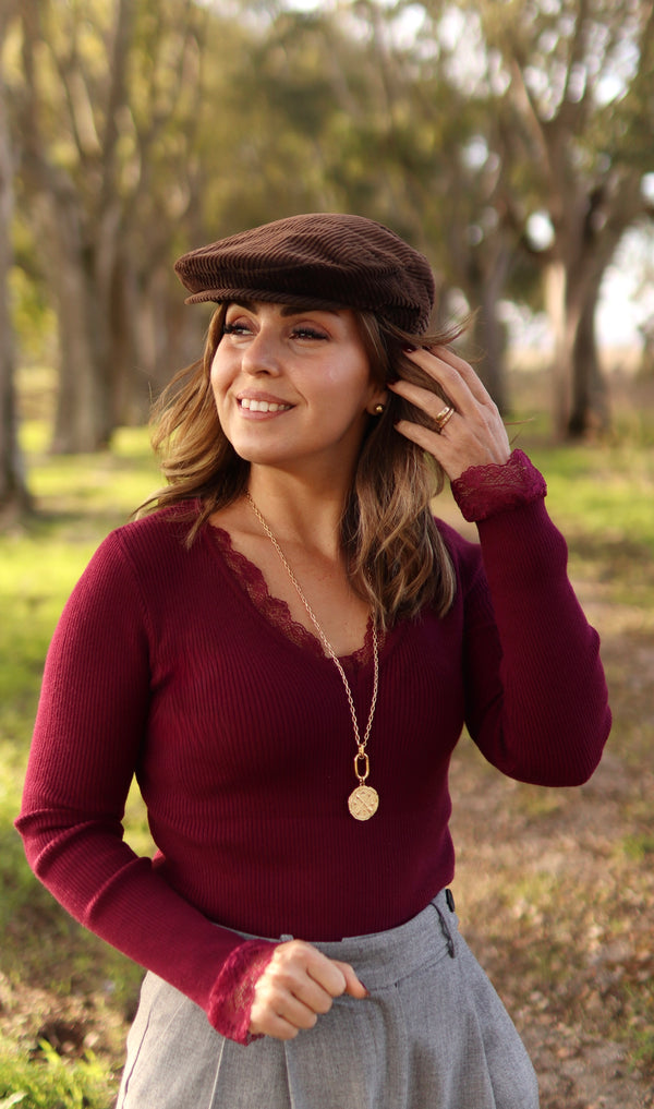 Básica de malha com renda