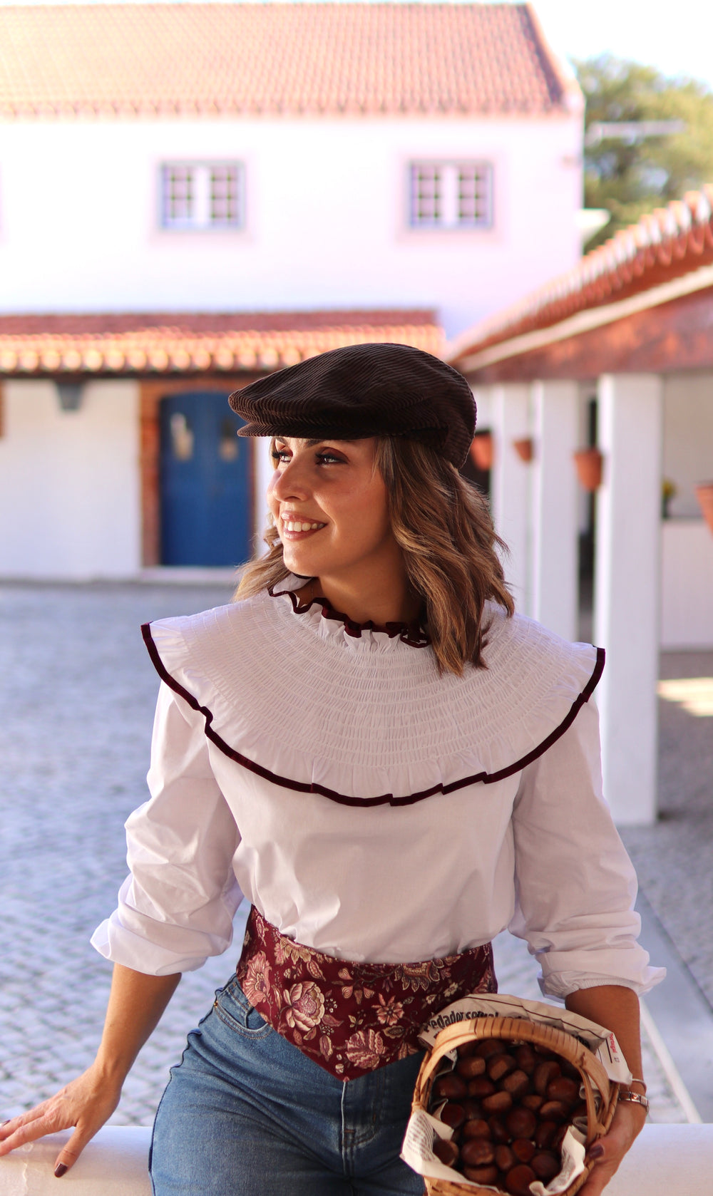 Blusa “Rosa da Quinta”