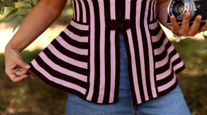 Colete “Peplum Bowie”