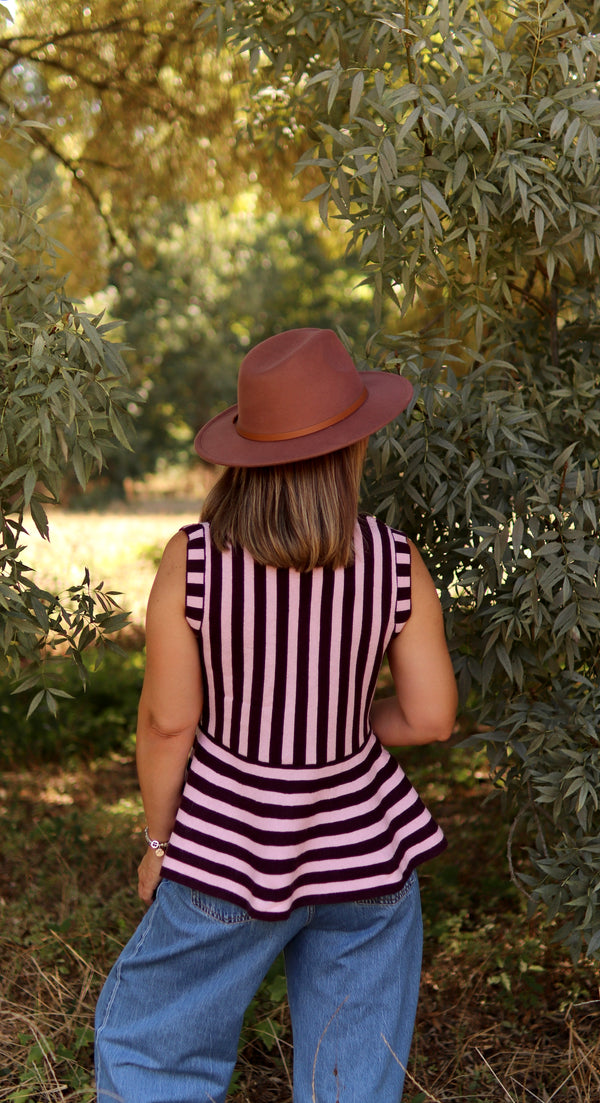 Colete “Peplum Bowie”