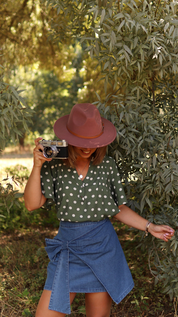 Blusa “Polka Ranch”