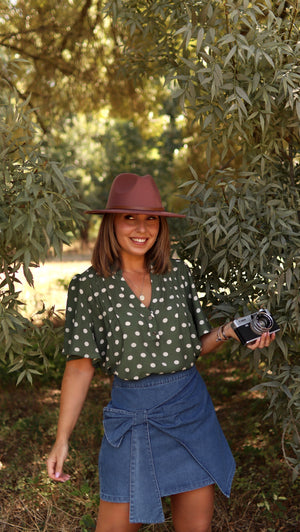 Blusa “Polka Ranch”