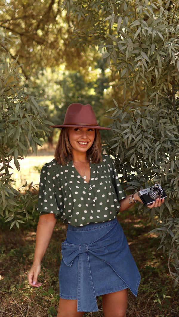 Blusa “Polka Ranch”