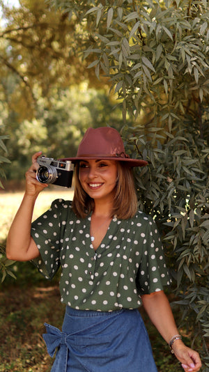 Blusa “Polka Ranch”