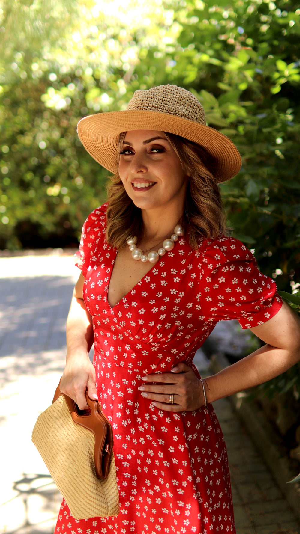 Vestido “Margarida Vermelha”