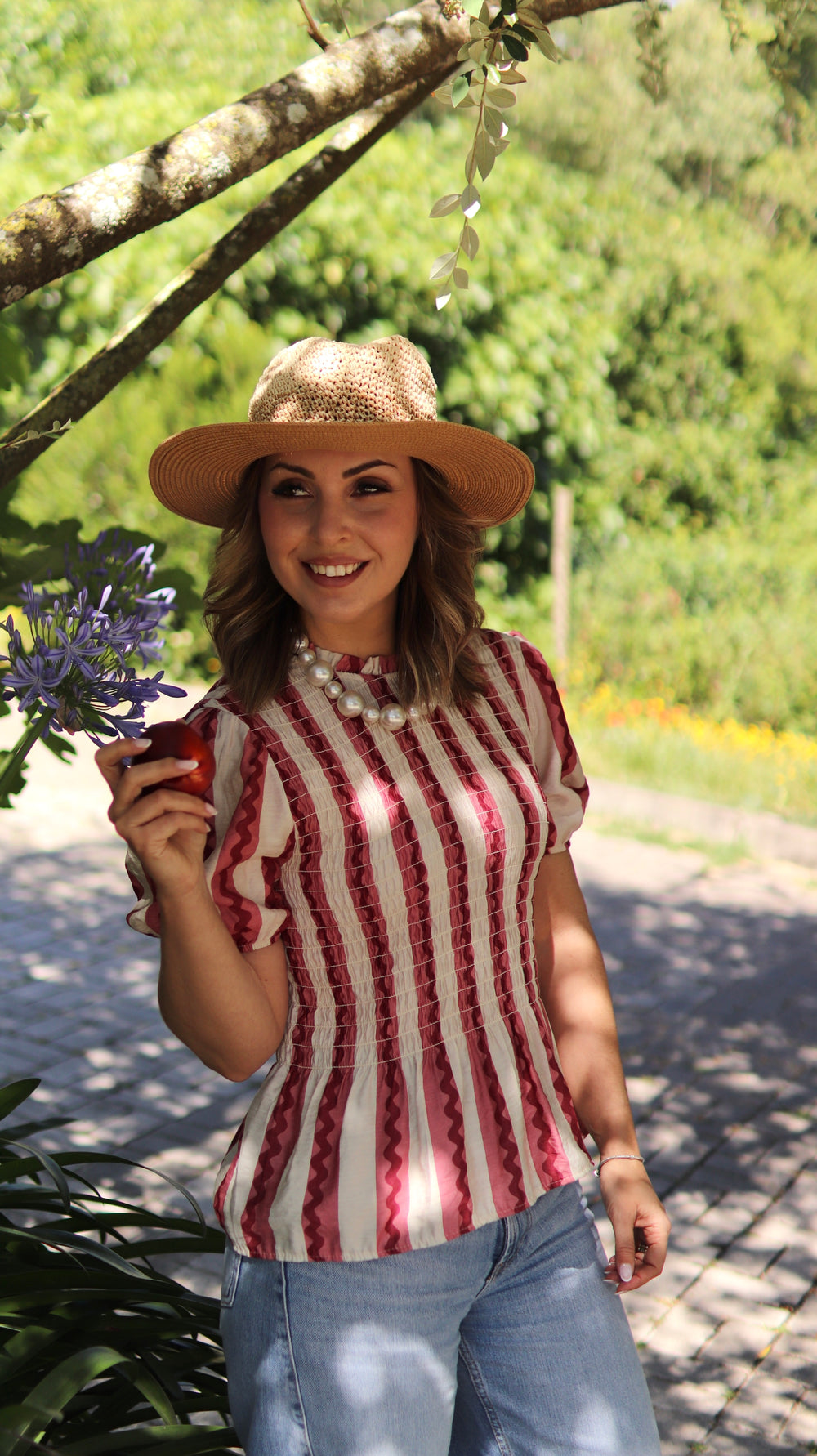 Blusa “Framboesa”