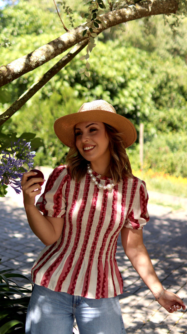 Blusa “Framboesa”