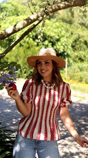 Blusa “Framboesa”