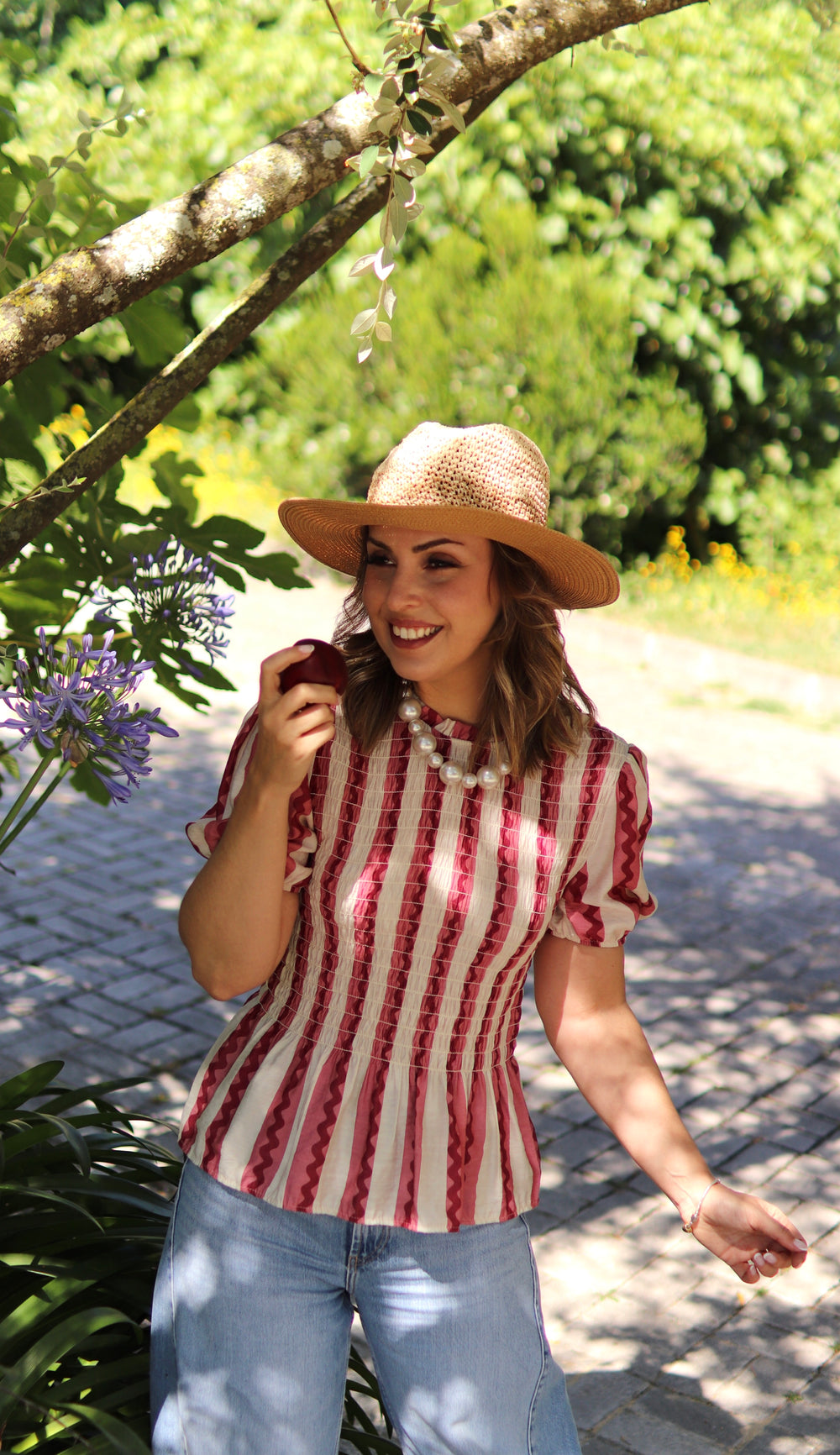 Blusa “Framboesa”