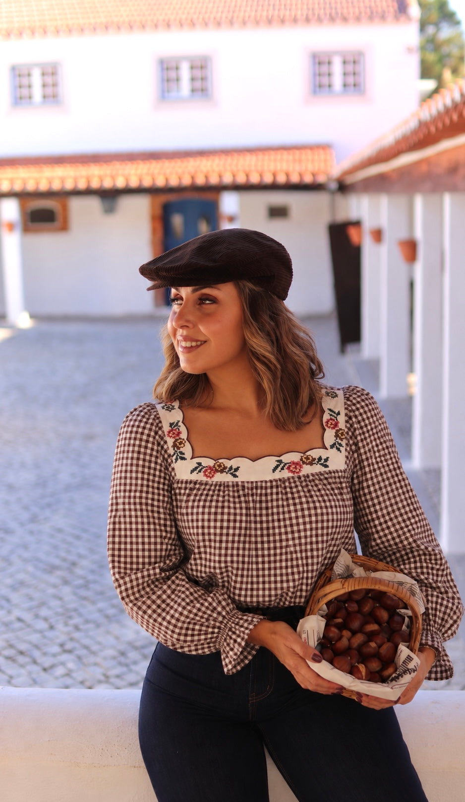 Blusa “Flor de Novembro”