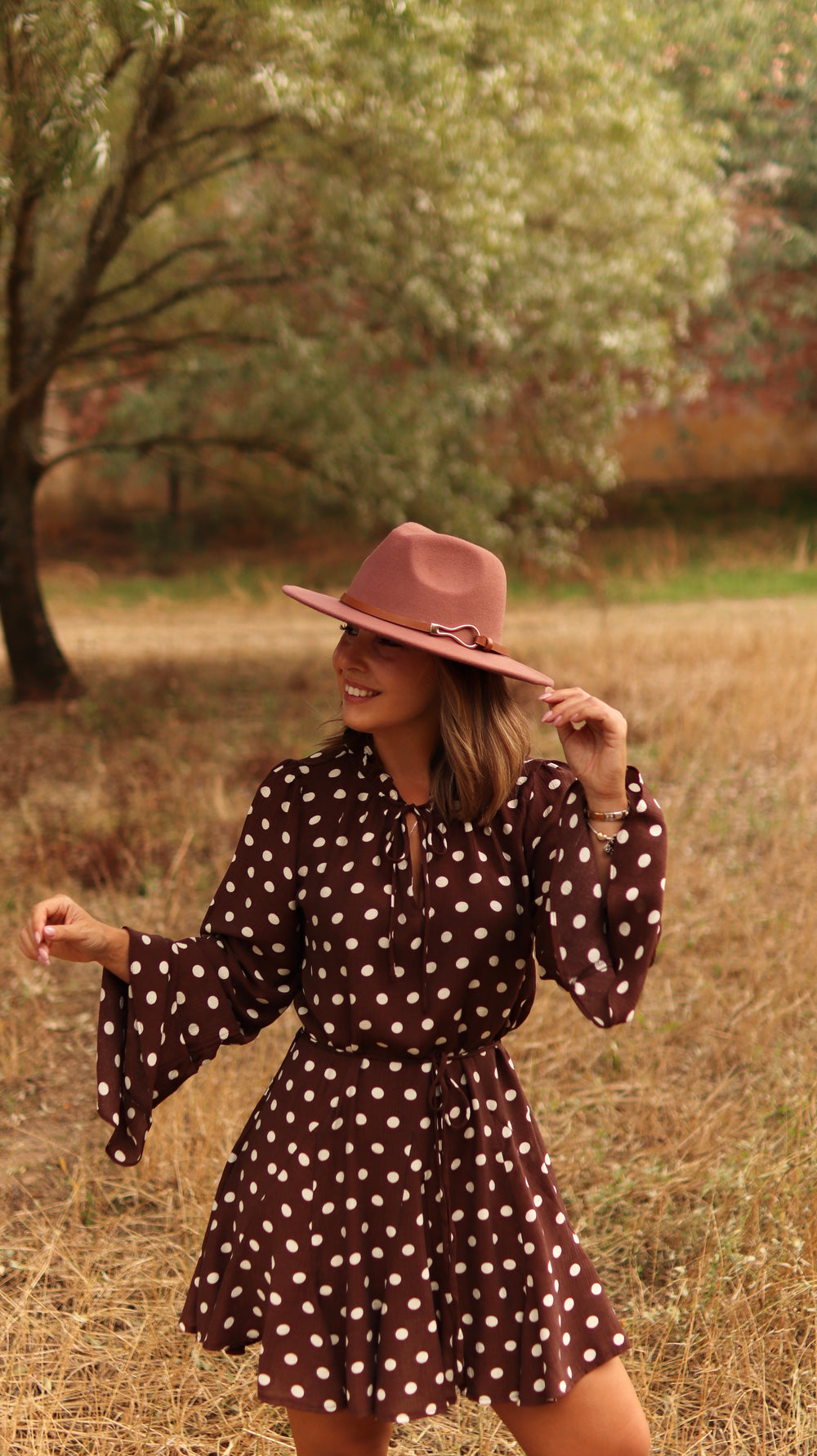 Vestido “Autumn Dots”