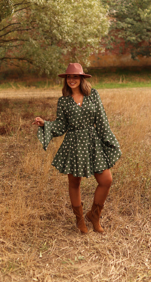 Vestido “Autumn Dots”