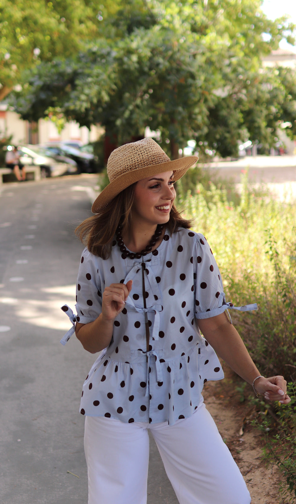 Blusa “Laço de Canela”