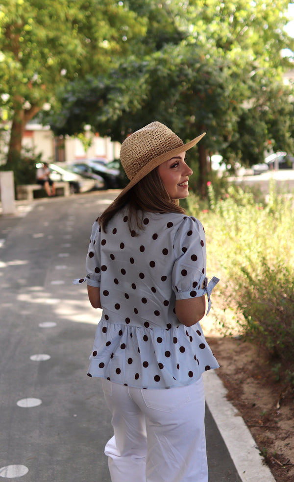 Blusa “Laço de Canela”