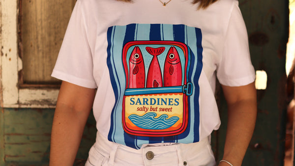 Camiseta “Sardina a la vista”