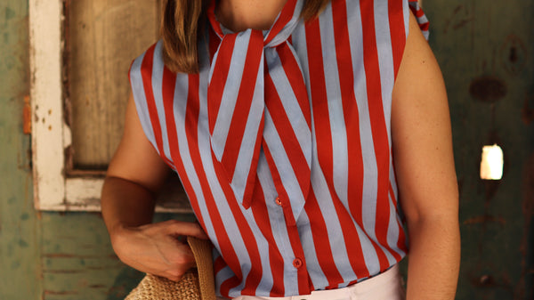 Blusa "Brisa Coral"