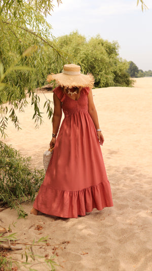Vestido “Terracota”