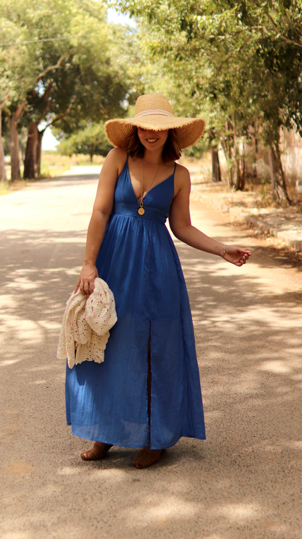 Vestido “Mar de Capri”
