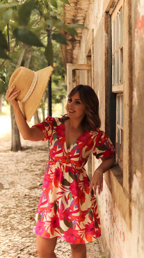Vestido “Jardim Tropical”