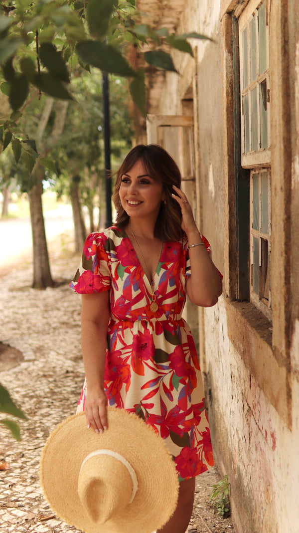 Vestido “Jardim Tropical”