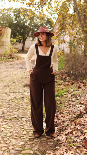 Jardineiras Bombazina