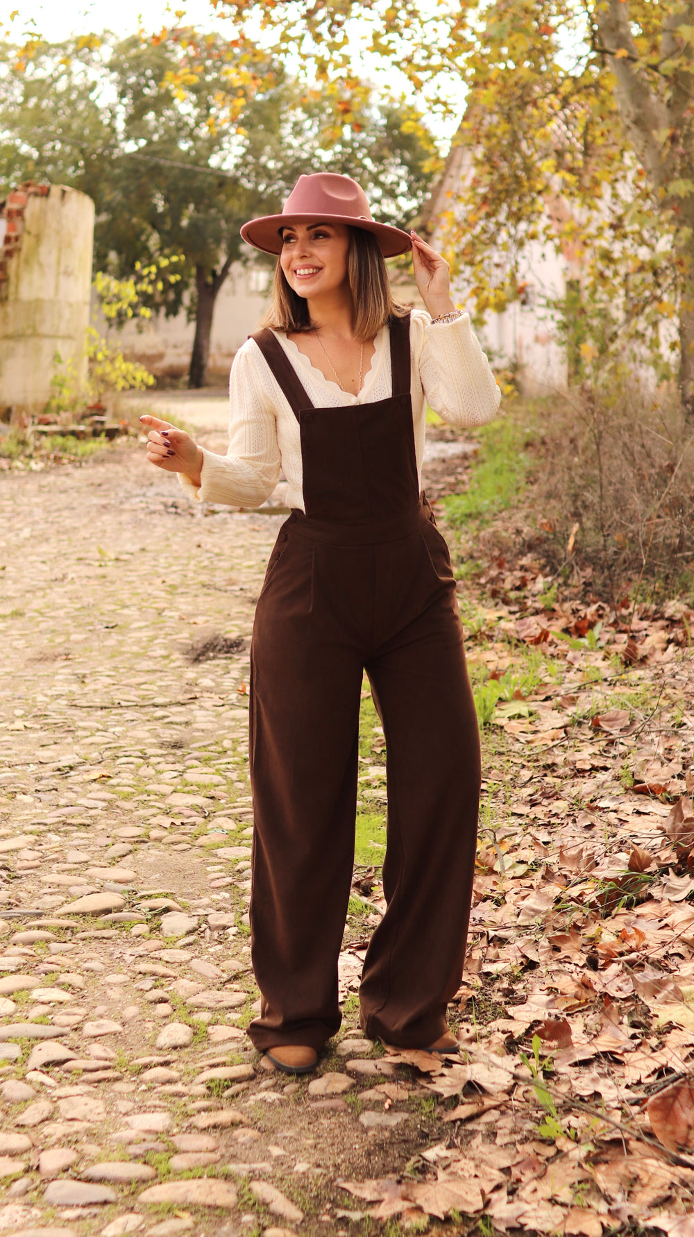 Jardineiras Bombazina