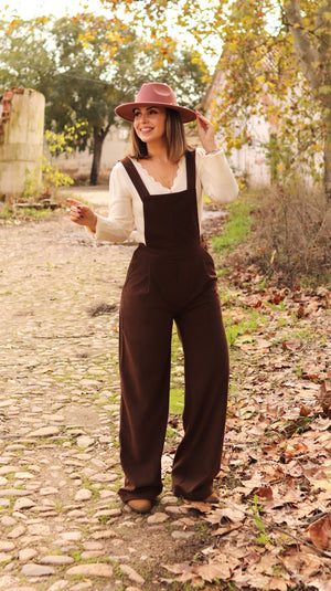 Jardineiras Bombazina