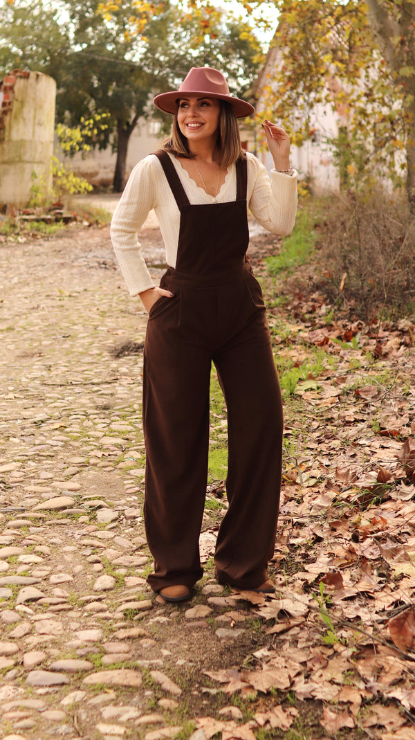 Jardineiras Bombazina