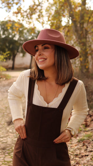 Jardineiras Bombazina