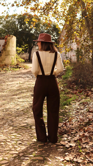 Jardineiras Bombazina