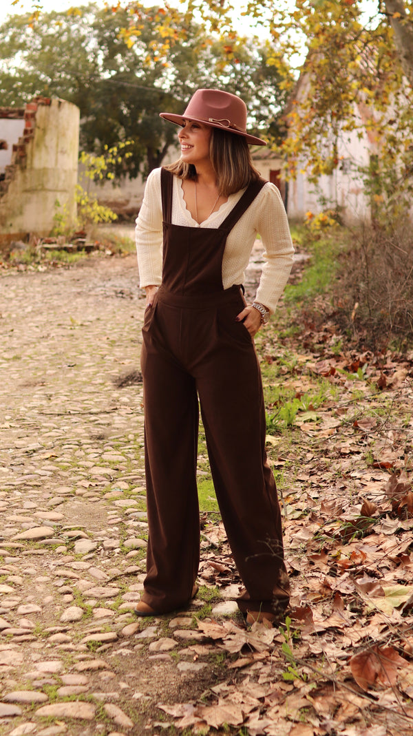 Jardineiras Bombazina