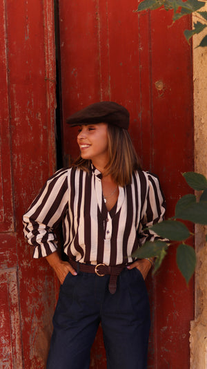 Blusa “Autumn Stripes”