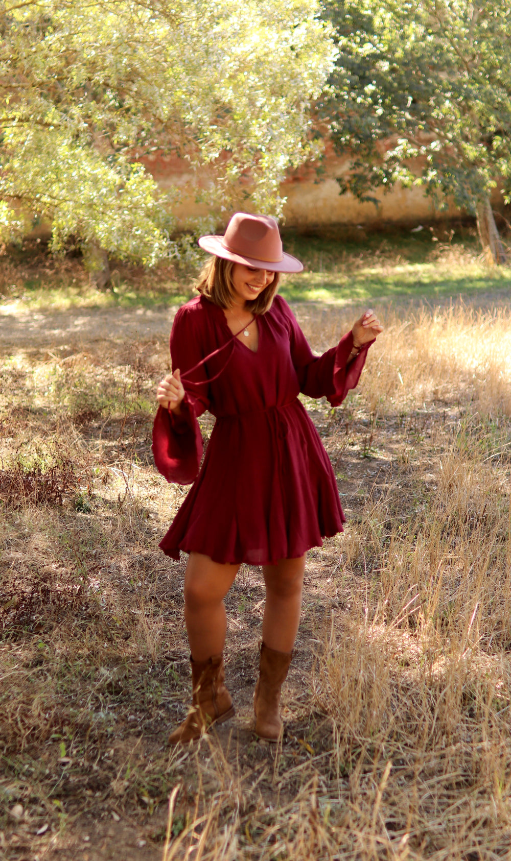 Vestido “Autumn Flow”