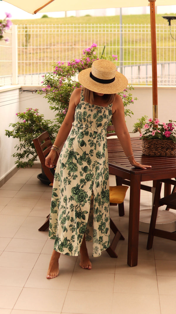 Vestido “Jardim de Capri”